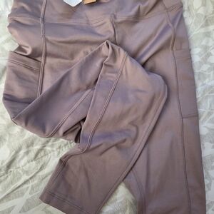 Victoria's Secret Dusty Mauve High-Rise Leggings